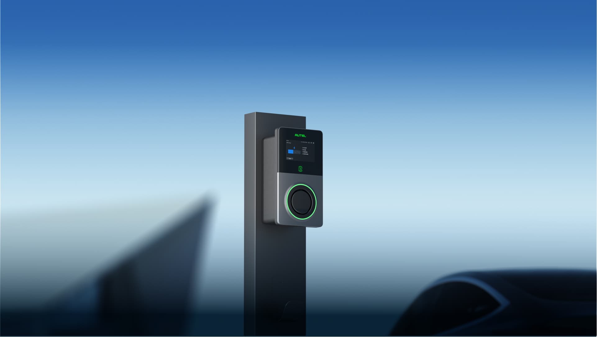 Autel MaxiCharger AC Single เครื่องชาร์จรถยนต์ไฟฟ้า อัจฉริยะ 7.4kW และ 22kW