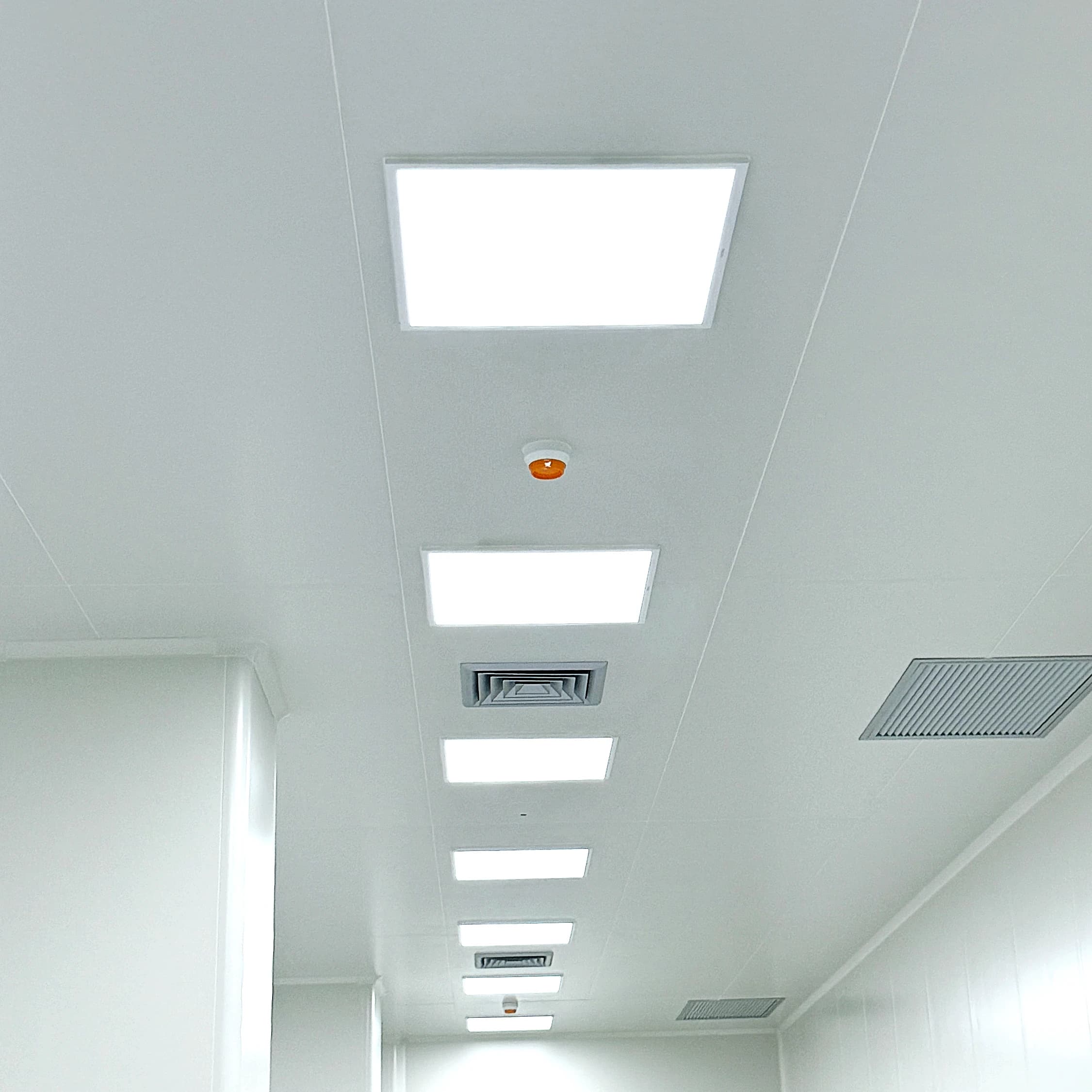 lighting cleanroom install by auintech